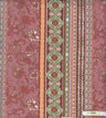 1 Yard Boho Stripe Brushed DTY Knit Fabric Polyester Spandex Lightweight 58 Inch