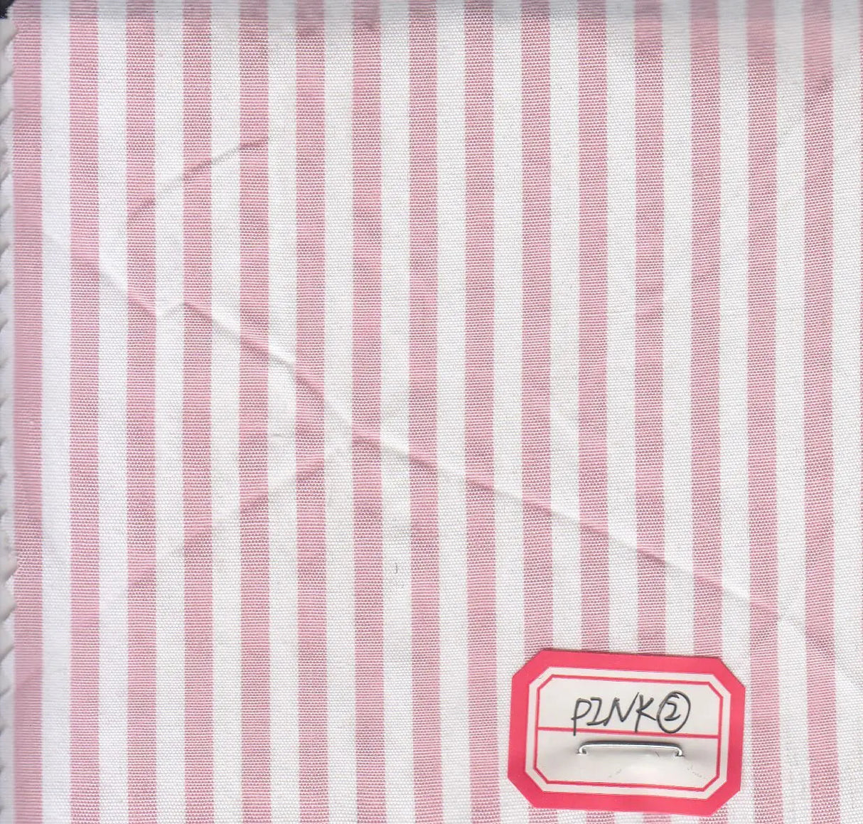 Striped Poplin Woven Fabric Lightweight Poly Cotton, 1/4" Stripe & 57/58" Wide