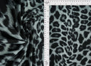 1 Yard DTY Brushed Animal Print Knit Fabric, 58/60'' Wide Polyester Spandex Blend