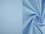1 Yard Stretch Cotton Poplin Solid Woven Fabric Soft Durable Natural 57/58" Width
