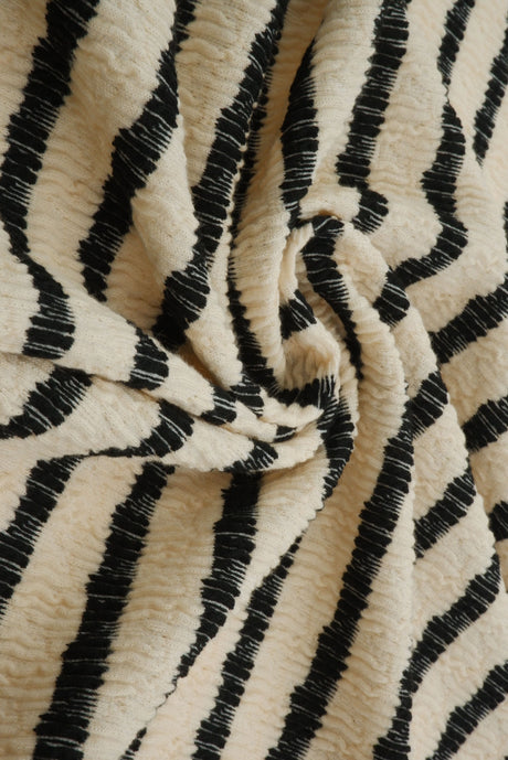 Bubble Jacquard Stripe Liverpool Knit