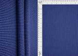 Knit Jacquard Rib Fabric 1 Yard Soft Stretch Textured Knit 52" Wide