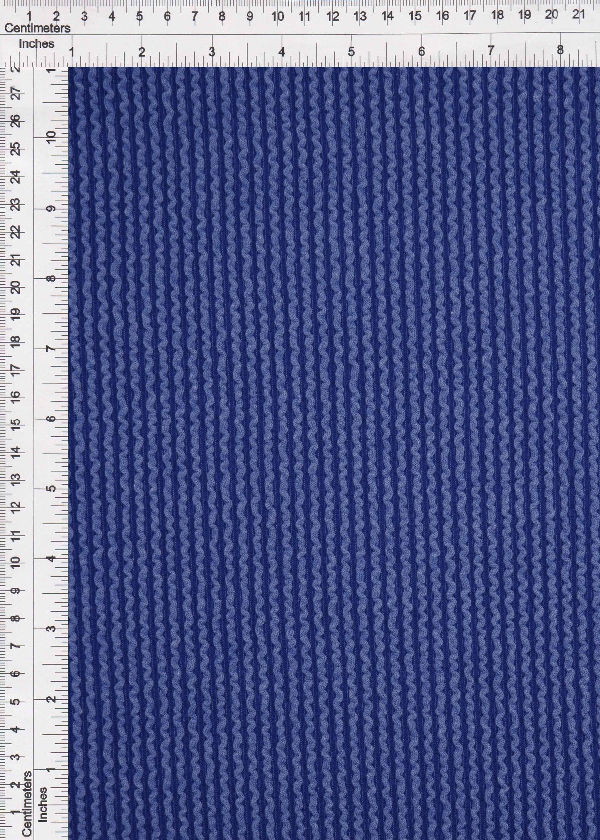 Jacquard Double Knit Rib Stretch Fabric