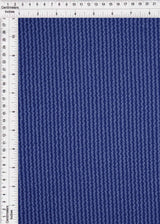 Jacquard Double Knit Rib Stretch Fabric