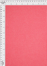 Jacquard Double Knit Rib Stretch Fabric