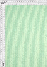 Jacquard Double Knit Rib Stretch Fabric