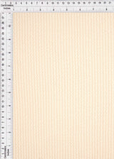 Jacquard Double Knit Rib Stretch Fabric