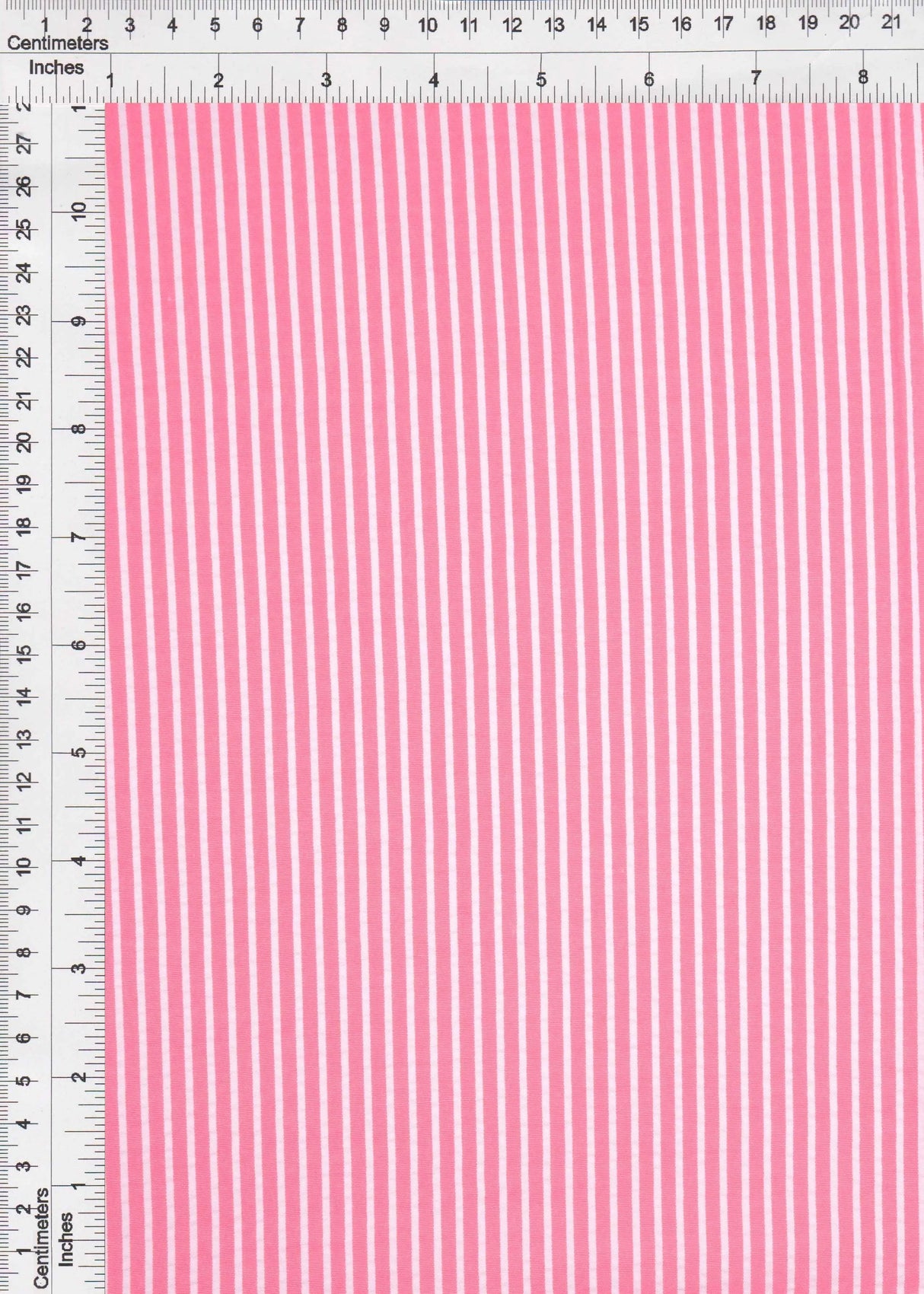 1 Yard Seersucker Stripe Fabric, 58/59? Wide Polyester Rayon Blend