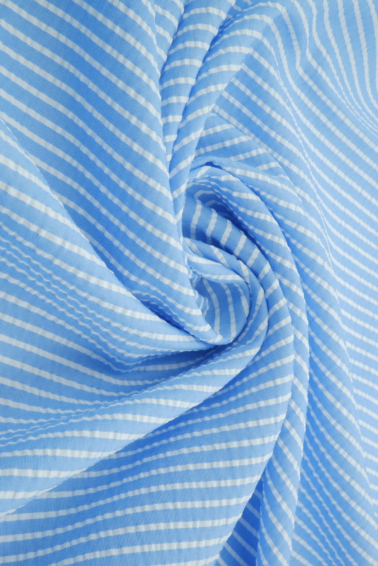 Seersucker Stripe Woven Fabric
