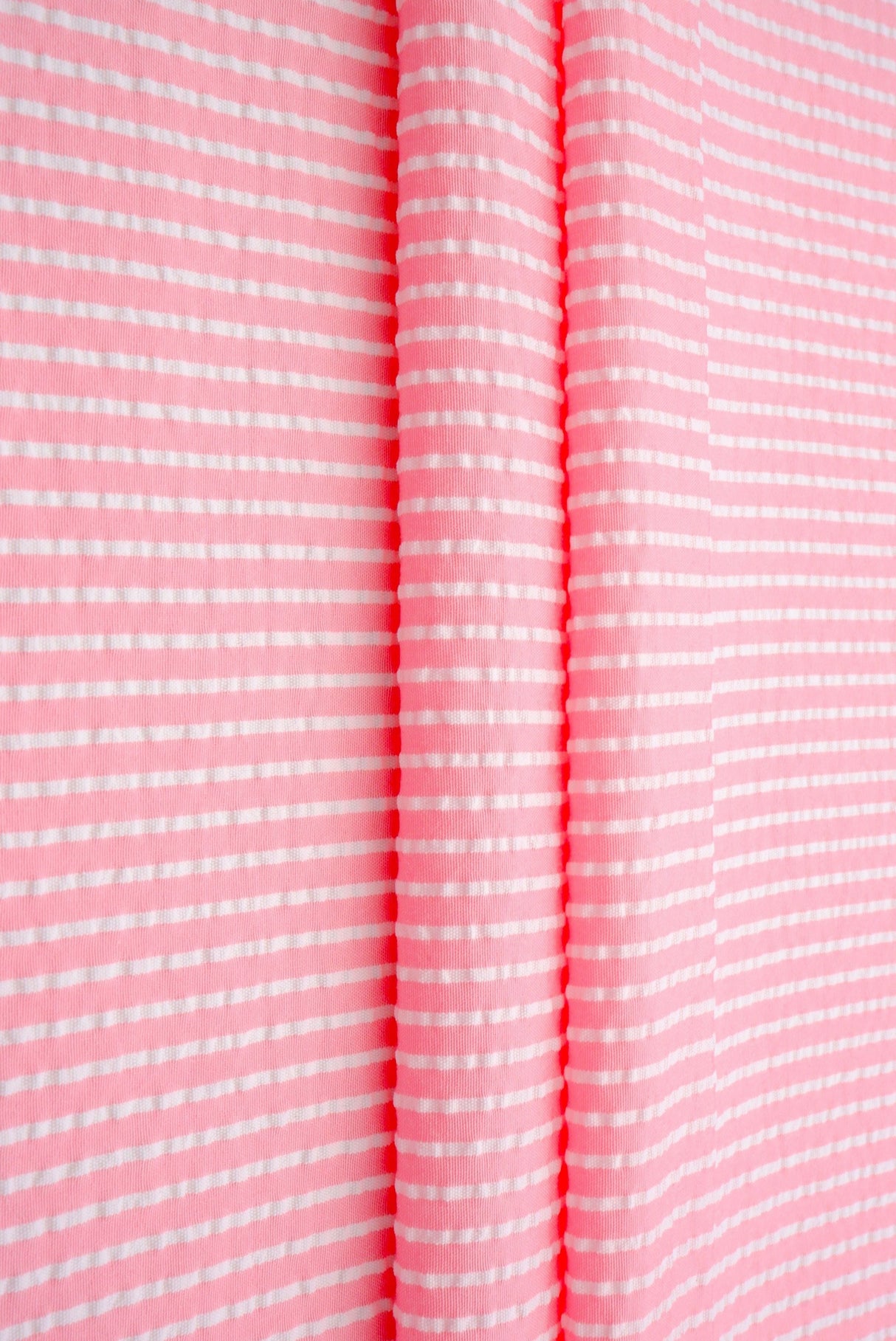 Seersucker Stripe Woven Fabric