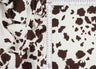Cow Print Brushed DTY Knit Fabric