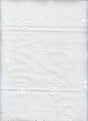 Embroidered Floral Cotton Lawn Eyelet Ivory