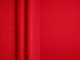 1 Yard Textured Bubble Jersey Crepe Knit Fabric 59 Inch Wide Soft Stretch Drapey Material for Stylish Tops & DIY Sewing