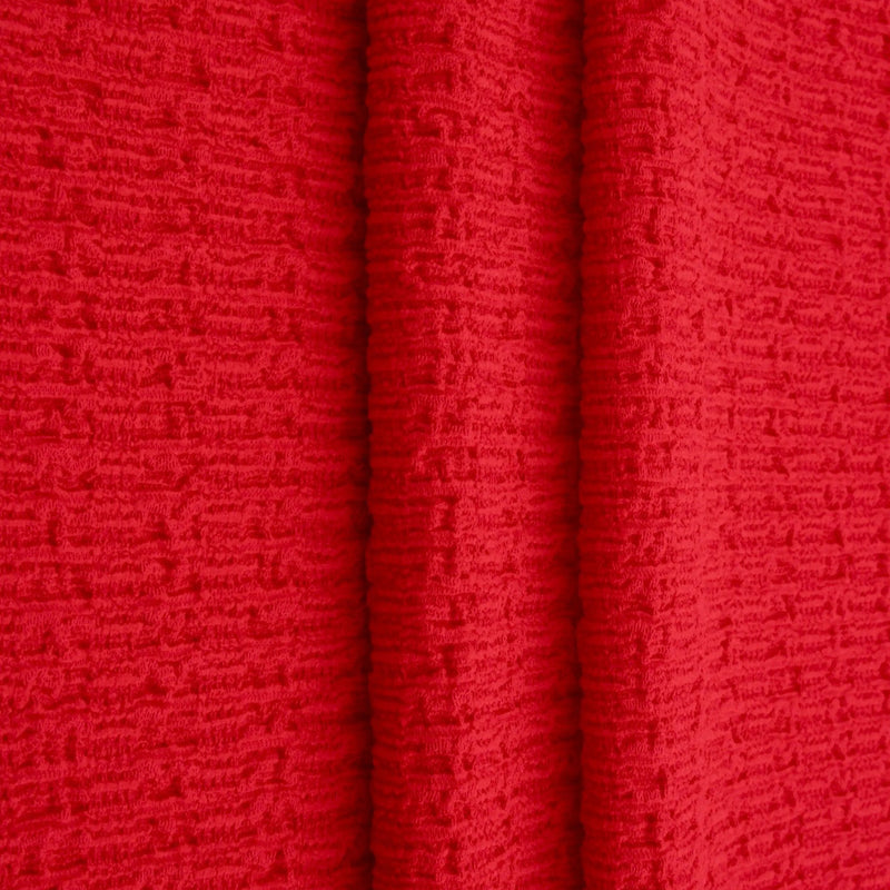Bubble Jersey Crepe Fabric 95% Polyester 5% Spandex, Heavyweight Stretch 59" Wide