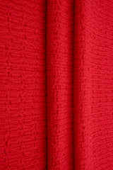 Bubble Jersey Crepe Fabric 95% Polyester 5% Spandex, Heavyweight Stretch 59" Wide