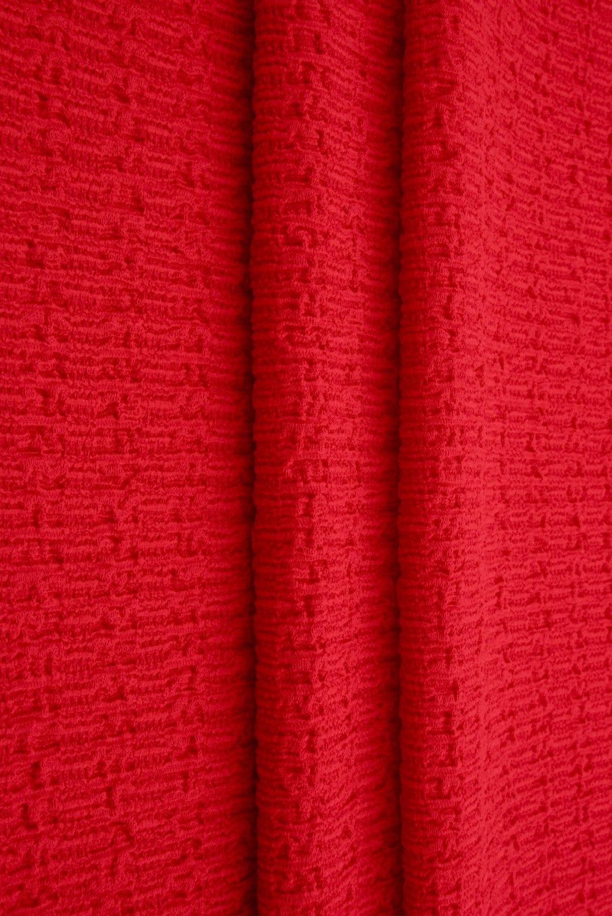 Bubble Jersey Crepe Solid Stretch Fabric