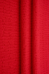 Bubble Jersey Crepe Solid Stretch Fabric