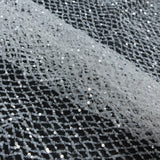 Fancy Sequined Netting - Off-White