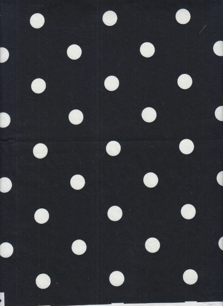 Stretch Poplin Small Dot Fabric Cotton Spandex Woven Print, 57/58" Wide