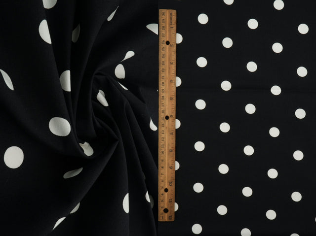 Small Dot Stretch Poplin