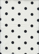 Tela de popelina elástica con estampado de puntos pequeños, algodón con spandex tejido, 57/58" de ancho
