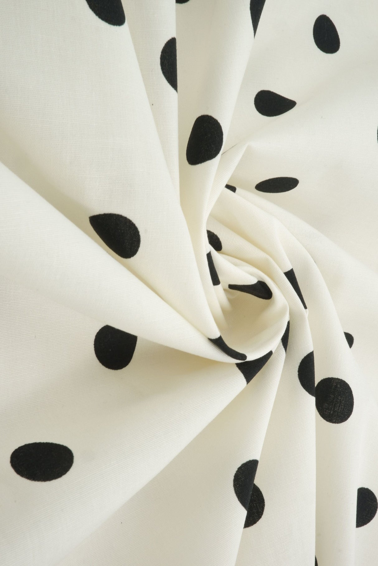 Small Dot Stretch Poplin