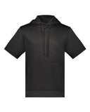 Unisex Fleece Short Sleeve Hooded Pullover
