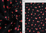 Strawberry Print Stretch Poplin Fabric
