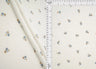 1 Yard Knit Gauze Ditsy Print Fabric 130 GSM, 52? Wide Polyester Cotton Spandex Blend