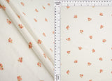 Knit Gauze Ditsy Print Blush Fabric