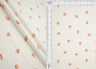1 Yard Knit Gauze Ditsy Print Fabric 130 GSM, 52? Wide Polyester Cotton Spandex Blend
