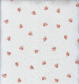 Knit Gauze Ditsy Print Blush Fabric