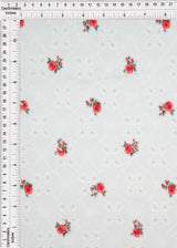 Ditsy Eyelet Jacquard DTY Knit Fabric