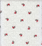 Ditsy Eyelet Jacquard DTY Knit Fabric