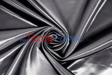Bridal Satin Polyester Fabric - Shiny Solid, 58/60" Width, Multiple Colors (Yards, Bolts, Sample Swatches)