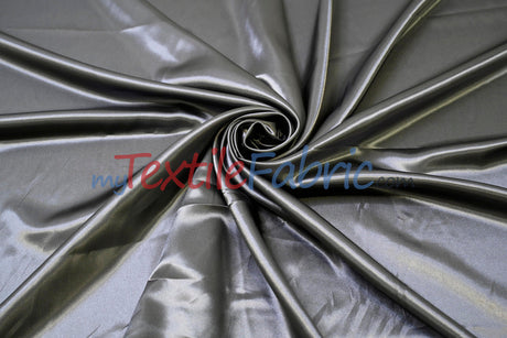 Charmeuse Satin Polyester Fabric - Solid, 58/60" Width, Multiple Colors (1 Yard)