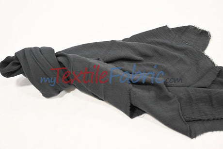 100 Percent Cotton Gauze Fabric - Soft Lightweight Muslin, 46/48" Width, Yards, Bolts, Sample Swatch (1 Yard)