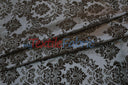 Damask Flocking Taffeta Fabric - Flocking Velvet Damask, 58/60" Width (1 Yard)