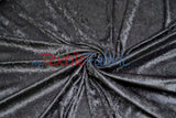 Panne Velvet Polyester Fabric - Crush Panne Velour, Solid, 58/60" Width (1 Yard)