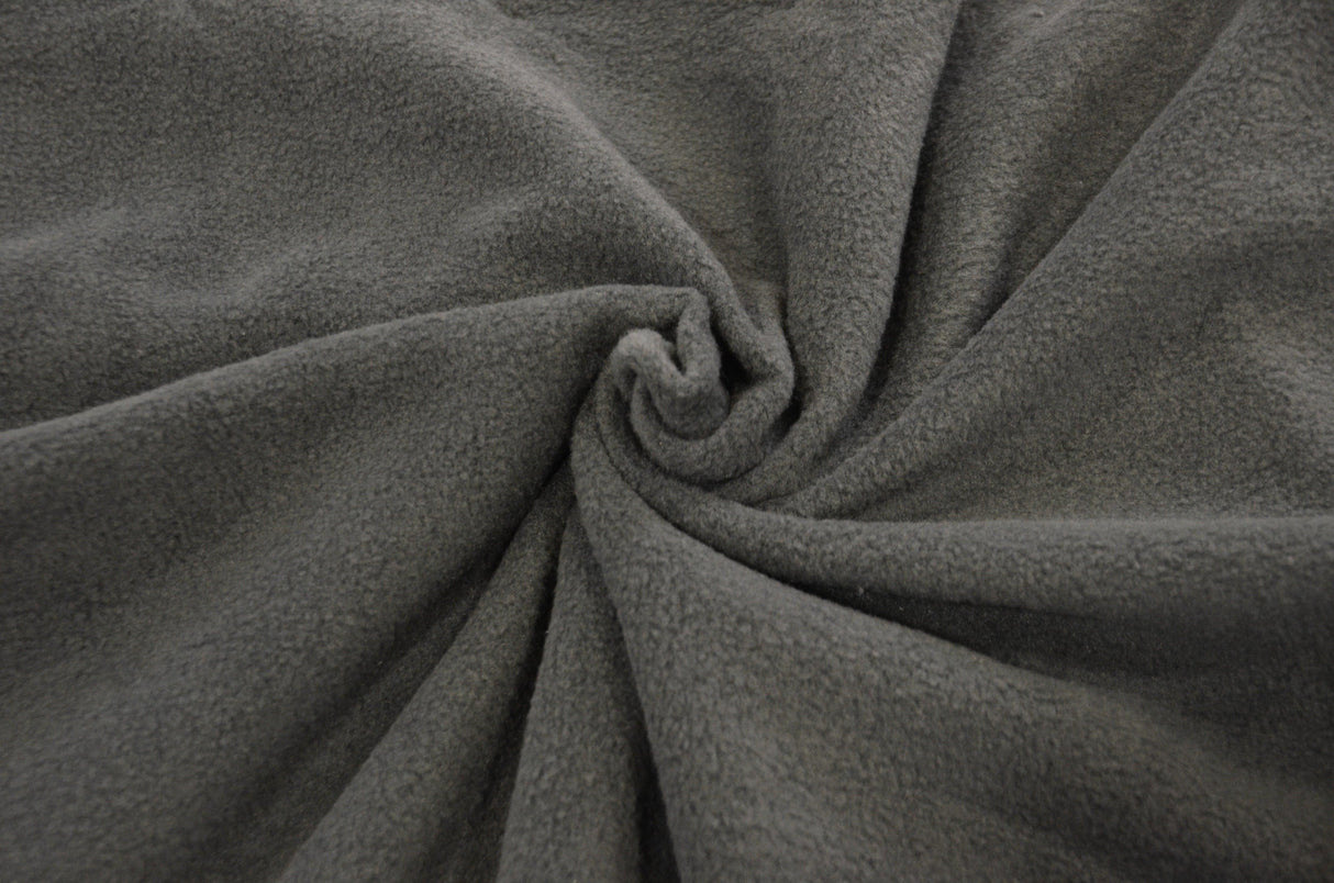 Polar Fleece Polyester Fabric - Anti Pill, Solid, 58/60" Width (1 Yard)