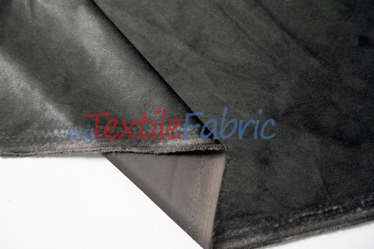 BT Royal Plush Velvet Fabric - Soft Plush Non Stretch Velvet, Multiple Colors, 58/60" Width (1 Yard)