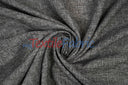 Vintage Linen Polyester Fabric - Faux Burlap, Rustic Natural Look, 58/60" Width (1 Yard)