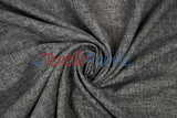 Vintage Linen Polyester Fabric - Faux Burlap, Rustic Natural Look, 58/60" Width (1 Yard)