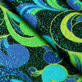 Pucci Fantasy Nylon Spandex Fabric - Multicolor Pucci Print, 58-60 Inch Width (1 Yard)