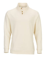 Men's French Terry Button Pullover