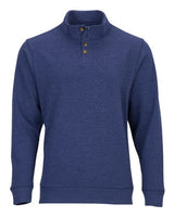 French Terry Button Pullover
