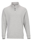Men's French Terry Button Pullover