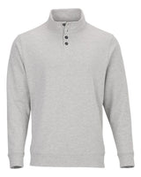 Men's French Terry Button Pullover