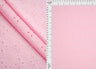 Lightweight DTY Knit Jacquard Eyelet Fabric Stretch Polyester Spandex 58/60 Inches Wide