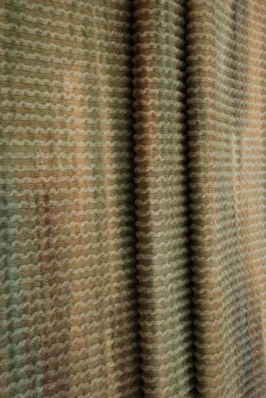 1 Yard Cozy Stripe Double Knit Fabric Polyester Rayon Spandex Blend 56 Inch for Apparel and Crafting